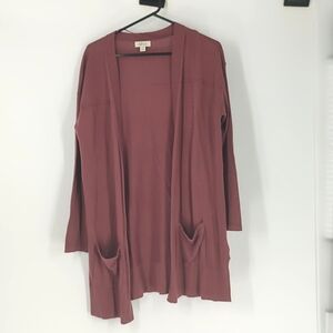 Style & Company cardigan, wild ginger size M